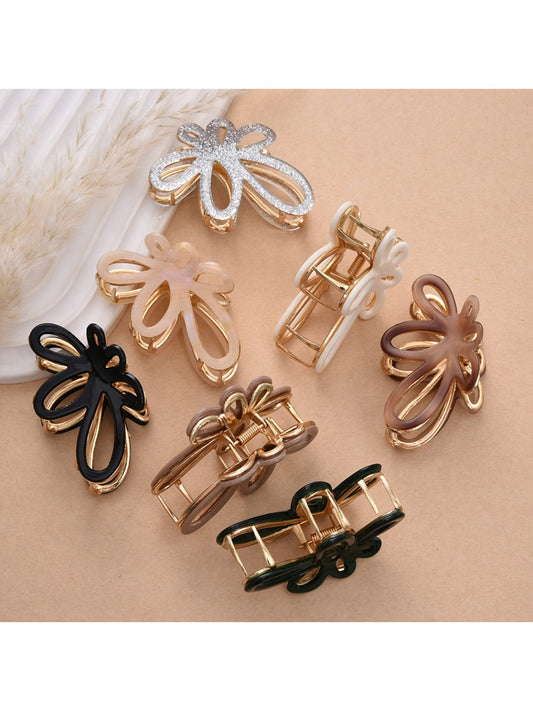 Beau - Openwork Butterfly Claw Clip