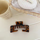Beau - Geometric Square Cutout Plastic Claw Clip