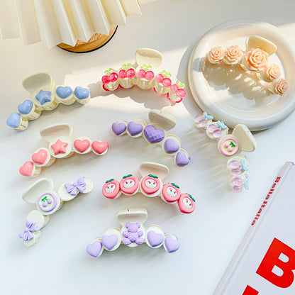 Beau - Sweet Fruit Design PS Hair Claw Clip