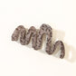 Beau - Wave Geometric Design Hair Claw Clip
