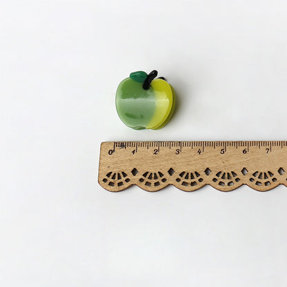 Beau - Cute Apple Shape Acetate Board Claw Clip