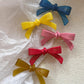 Beau - Cute Solid Color Bow Hair Clip