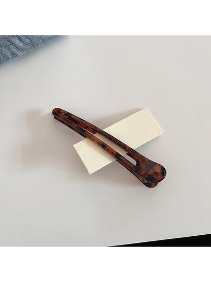 Beau - Leopard Print Duckbill Hair Clip