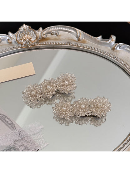 Beau - Sweet Style Flower Detail Decorative Hair Clip