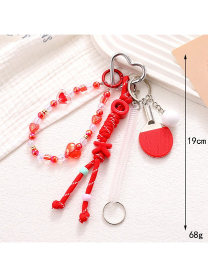 Keypus - Table Tennis Paddle-Shaped Keychain