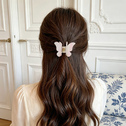 Beau - Sweet Style Butterfly Acrylic Hair Claw Clip