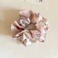 Gifty - Polyester Floral Print High Elasticity Scrunchie