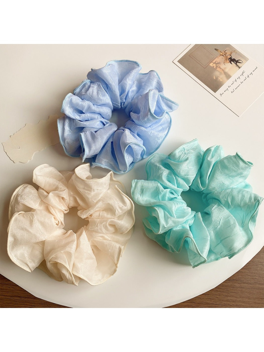Gifty - Candy Color Cute Elegant Scrunchie