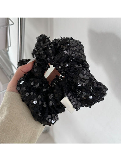 Gifty - Sequined Scrunchie Hair Tie