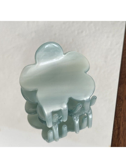 Beau - Macaron Colored Flower Shaped Claw Clip