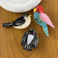 Beau - Cute Colorblock Bird Hair Clip