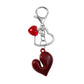 Keypus - Decorative Heart and Bow Keychain