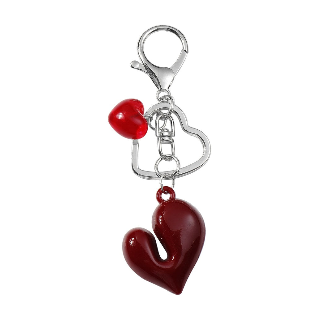 Keypus - Decorative Heart and Bow Keychain