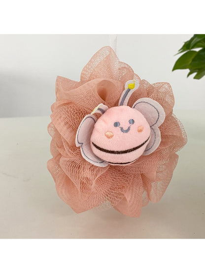 Papo - Cute Bee Cartoon Bath Puff Soft Foaming Mesh