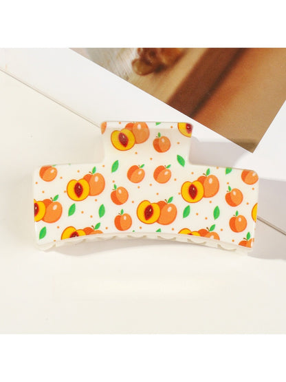 Beau - Large Fruit Themed Shark Hair Clip
