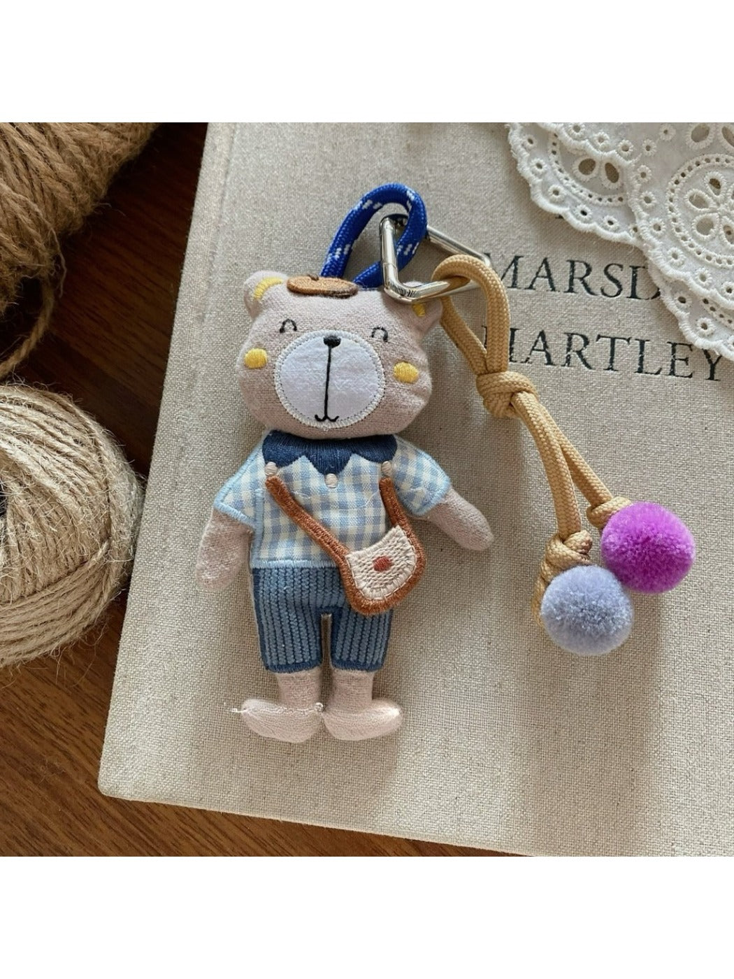 Keypus - Cute Doll Bag Charm Keychain