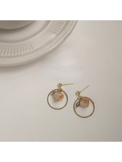 Earedge - Sparkling Glass Crystal Earrings