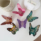 Beau - Butterfly Shape Patterned Hair Claw Clip