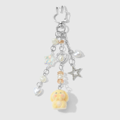 Keypus - Cartoon Star Chain Animal Keychain
