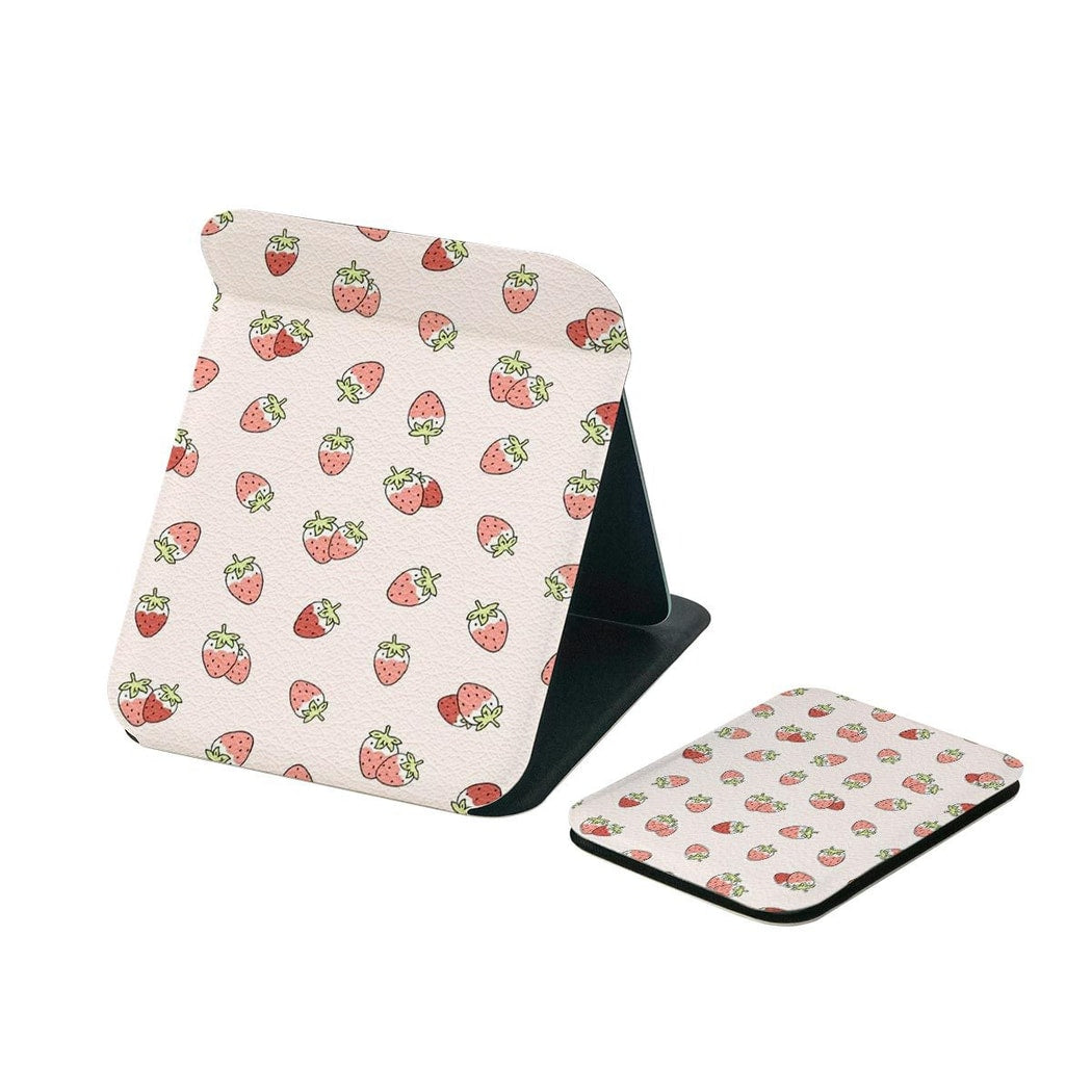 Mirroray - Strawberry Double-Sided Print Makeup Mirror
