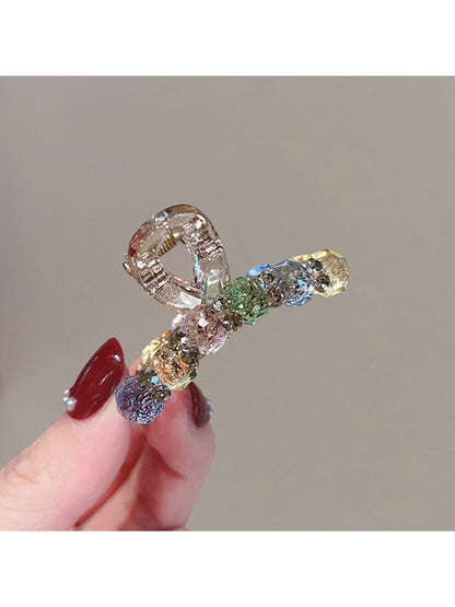 Beau - Geometric Acrylic Alloy Decorative Claw Clip