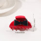 Beau - Half Moon Color Block Claw Clip