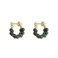 Earedge - Spring Green Botanical Earrings