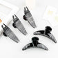 Beau - Minimalist Striped Crescent Hair Claw Clip