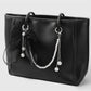 Keypus - Lace Mesh Bow Alloy Key Ring Bag Charm Keychain