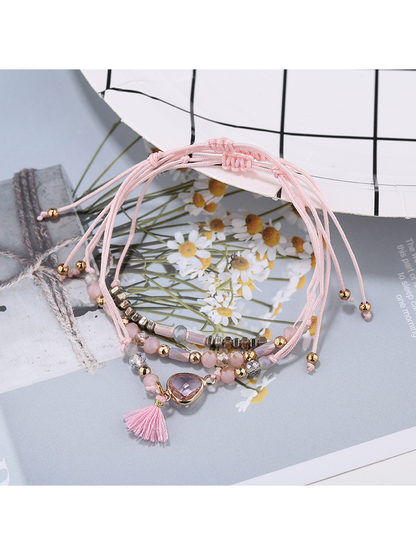 Lovra - Bohemian Beaded Tassel Bracelet Bracelet
