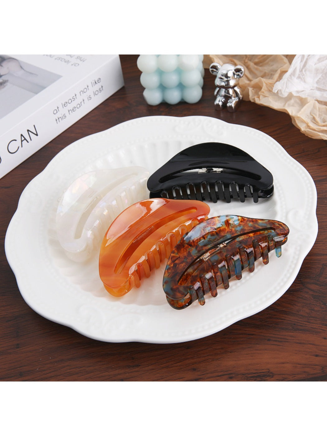 Beau - Elegant Versatile Acetate Hiar Claw Clip