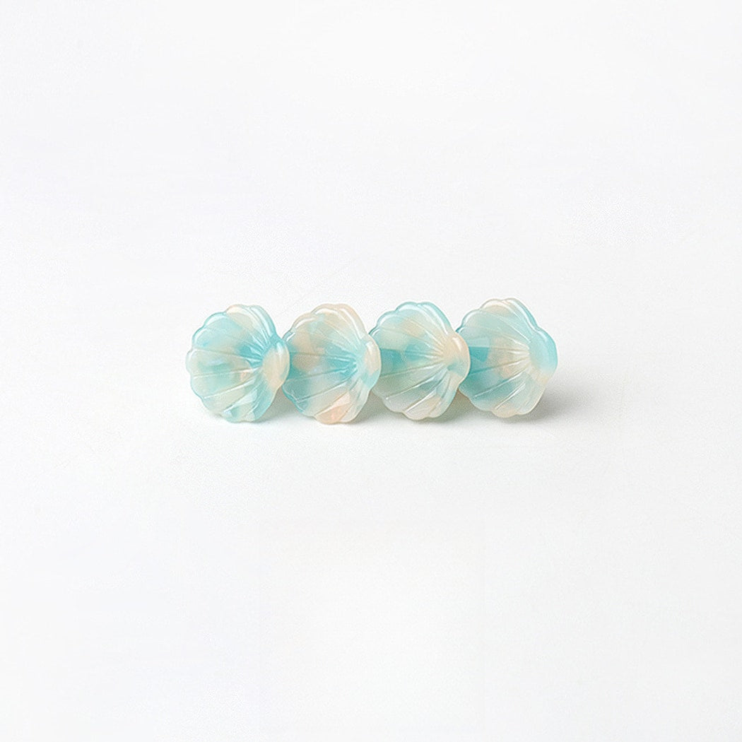 Beau - Sweet Acetate Scallop Motif Hair Clip