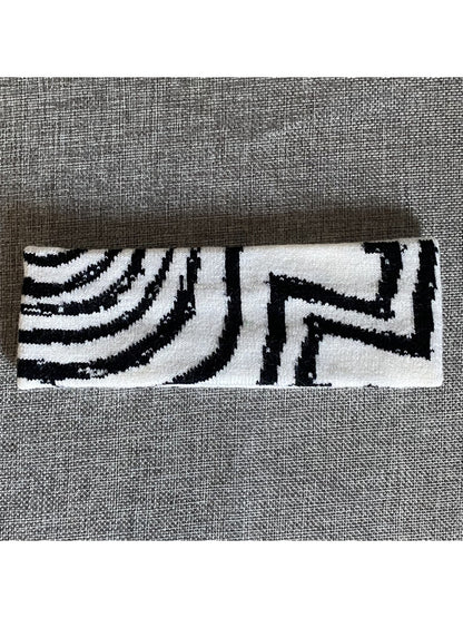 Gifty - Geometric Patterns Knitted Sports Headband
