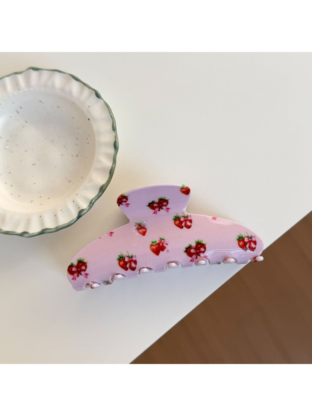 Beau - Floral Print Hair Clip