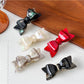 Beau Acetate Bow Hair Clip with bow detail