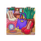 Mirroray - Cartoon Style High Heel Printed Foldable Mirror