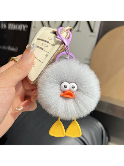 Keypus - Cute Duck Ball Keychain