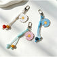 Keypus - Daisy Pendant Phone and Bag Charm Keychain