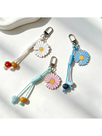 Keypus - Daisy Pendant Phone and Bag Charm Keychain