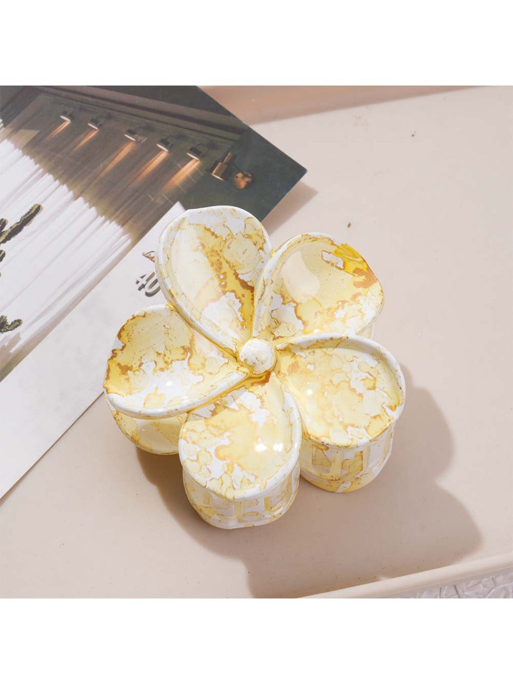 Beau - Beautiful Marble Pattern Hair Clip