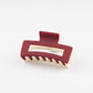 Beau - Two Tone Square Openwork Claw Clip
