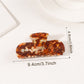 Beau - Minimalist Textured Half Round Claw Clip