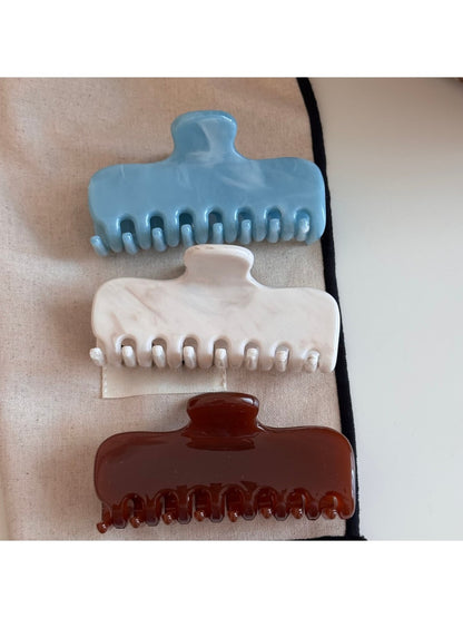 Beau - Geometric Plastic Claw Clip