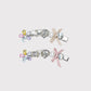 Beau - Sparkly Floral Bow Styling Hair Clip
