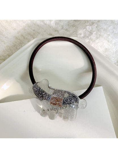 Gifty - Cute Clear Bear Hair Tie