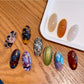 Beau - Oval-Shaped Small Vintage Hair Clip