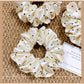 Gifty - Beaux Polka Dot White Hair Ring