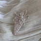 Beau - Beaded Flower Irregular Hair Clip