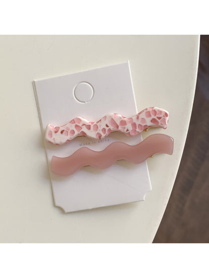 Beau - Simple Wavy Acetate Hair Clip