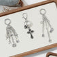 Keypus - Y2K Style Retro Cross Keychain
